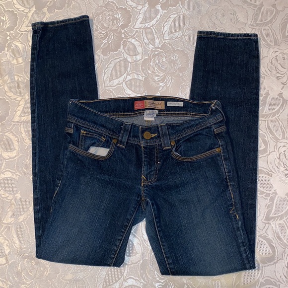 Old Navy Skinny Dark Blue Jeans - Picture 2 of 4